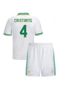 AS Roma Bryan Cristante #4 Babyklær Tredje Fotballdrakt til barn 2025-26 Korte ermer (+ Korte bukser)